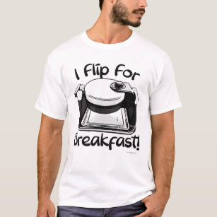 Camiseta Sacudir Para O Slogan Do Café Da Manhã