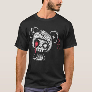 Camiseta Sad Eboy Urbano Caveira Emo punk