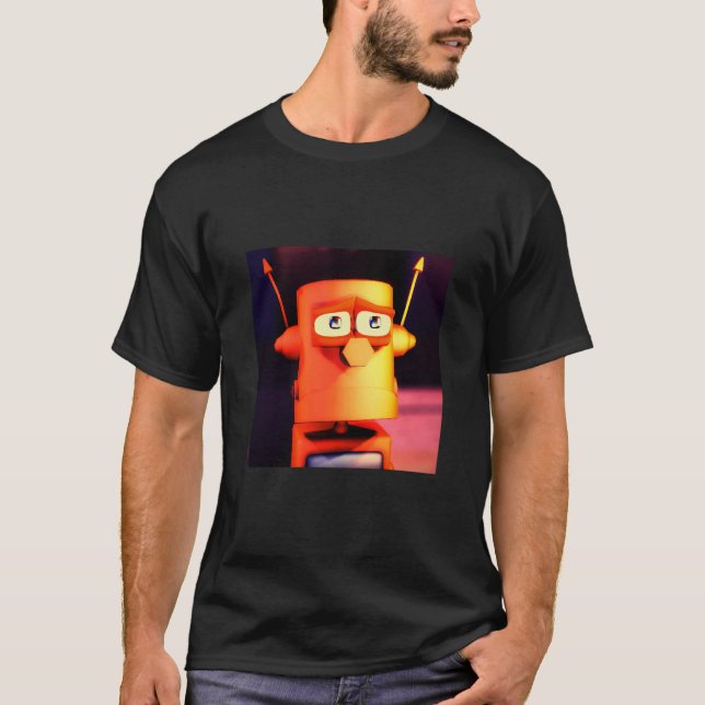 Camiseta "Sad Rob" Camisa-T masculina (Frente)