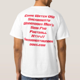 Camiseta Sadcramento Underdogs