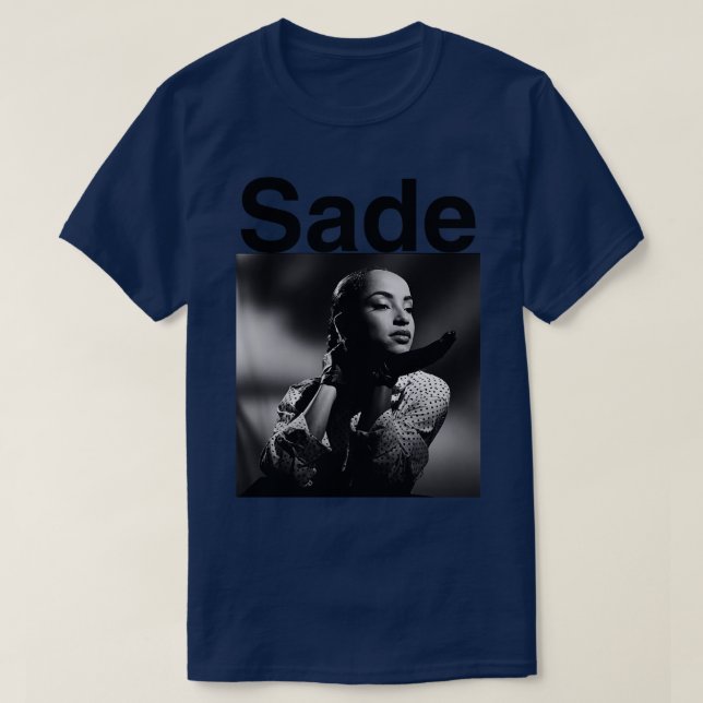 Camiseta Sade Adu TShirt 1 (Frente do Design)