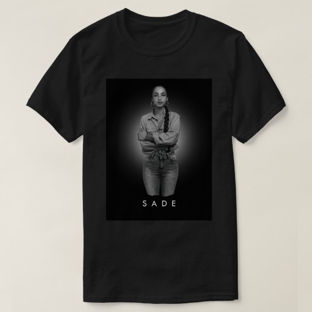 Camiseta Sade Classic T-Shirt (Frente do Design)