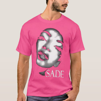 Camiseta Sade Singer - Retrato Vintage Art