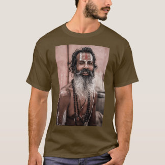 Camiseta Sadhu em Varanasi