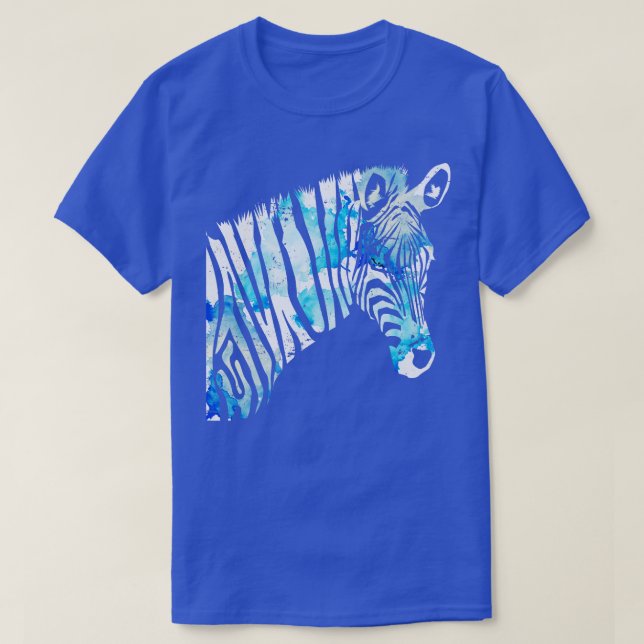 Camiseta Safari Africa Animal Zoo Keeper Zebra (Frente do Design)