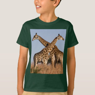 Camiseta Safari Africa Mod Chic Classy Destiny Giraffe