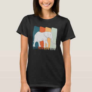 Camiseta Safari Africa Wildlife Animal Retro Elefante