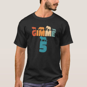 Camiseta Safari Africano Vaga A Vida Selvagem Das Cinco Mai