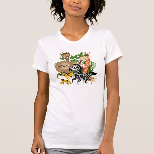Camiseta Safari animal (Frente)