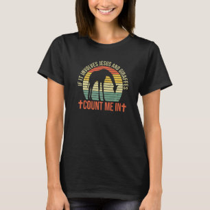 Camiseta Safari Animal Citação De Um Ventilador De Girafa