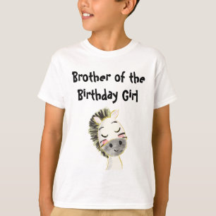 Camiseta Safari Aniversário Irmão T-Shirt