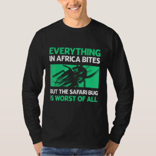 Camiseta Safari Costuma Tudo Na África Bites Tour Gui