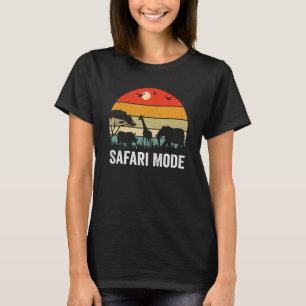 Camiseta Safari Mode Zoo Kids Safari Animal Willife Anima