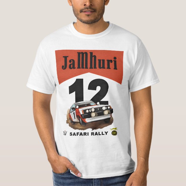 Camiseta safari rally, rua185 (Frente)