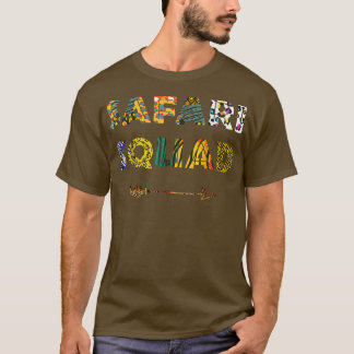 Camiseta Safari Squad African Family Vacation Summer Vacay