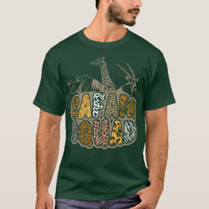 Camiseta Safari Squad African Halloween