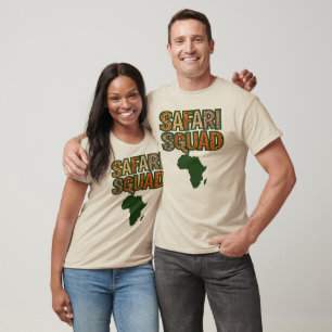 Camiseta Safari Squad, Gift Safari Africano