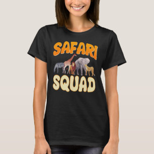Camiseta Safari Squad Zookeer Zookeer Animal Ke