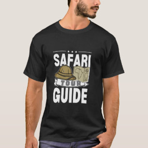 Camiseta Safari Tour Guia Figurino Outfit Funny Africa Safa