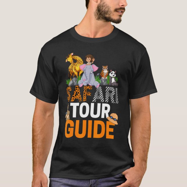 Camiseta Safari Tour Guide Africa 3 (Frente)