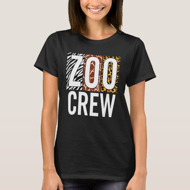 Camiseta Safari Wildlife Animal Park Zoo Crew Zookeeper Cos (Frente)
