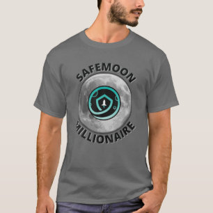 Camiseta Safemoon Engraçado Para A Cripto HDL Milionário 