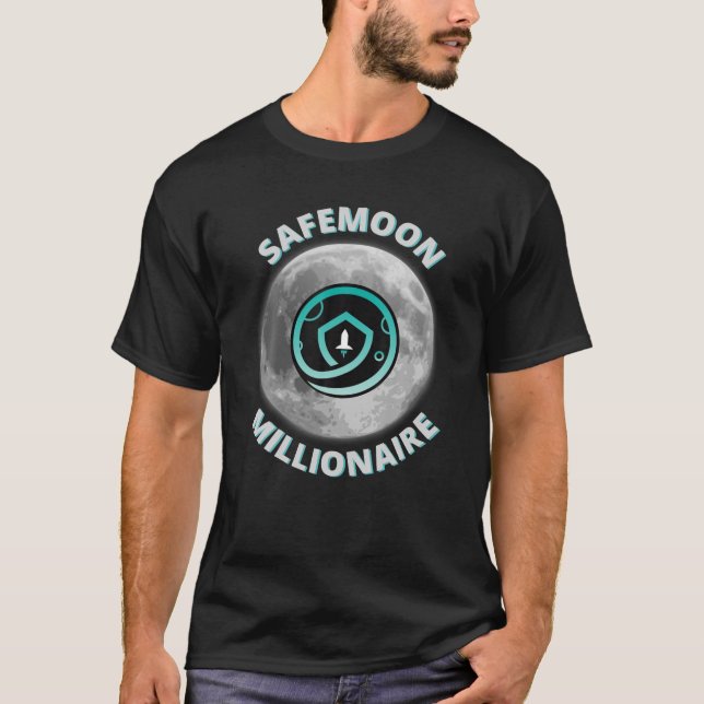 Camiseta Safemoon Millionaire Crypto Blockchain Coin Crypto (Frente)
