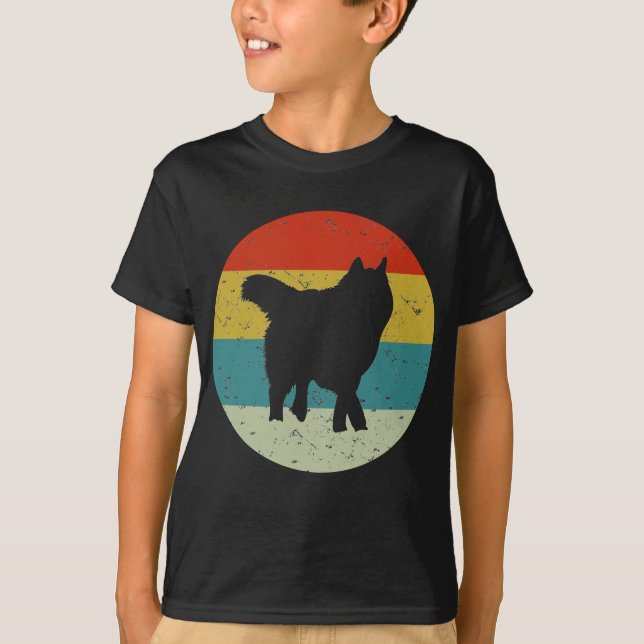 Camiseta safra siberian husky (Frente)