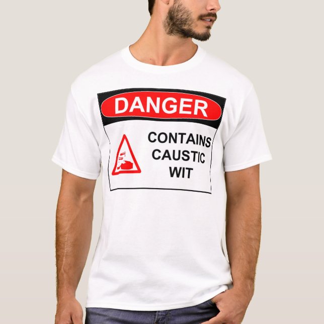 Camiseta Sagacidade cáustica (Frente)