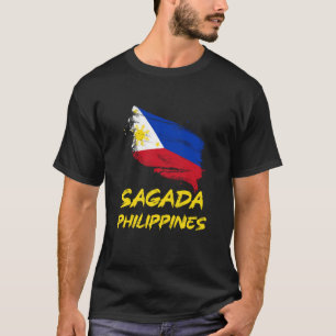 Camiseta Sagada Filipinas PR Bandeira do Patrimônio Filipin