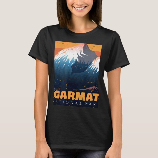 Camiseta Sagarmatha Mountains National Park Everest Nepal T (Frente)