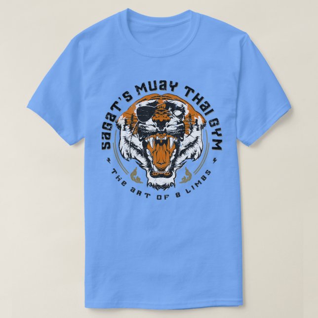 Camiseta Sagats Muay Thai Gym (Frente do Design)