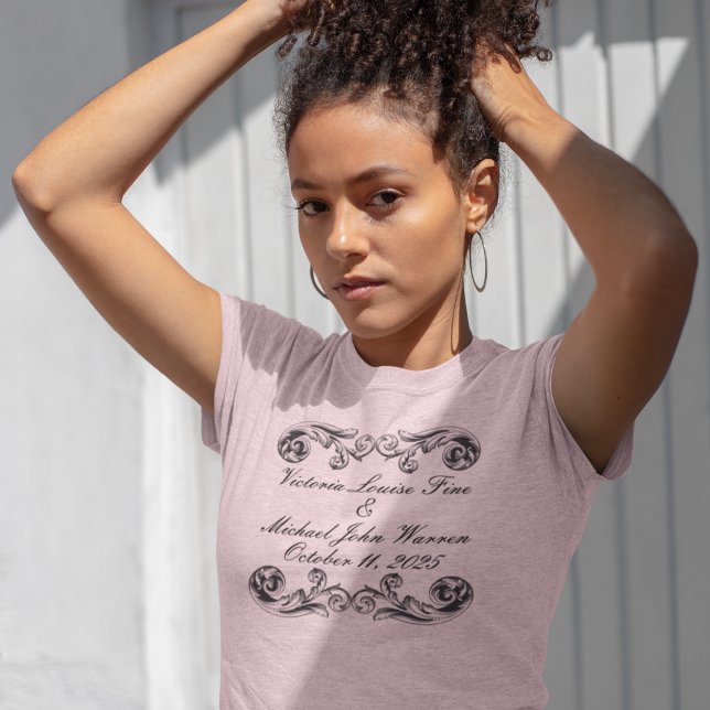 Camiseta Sage Green Victorian Wedesmaids' (Criador carregado)