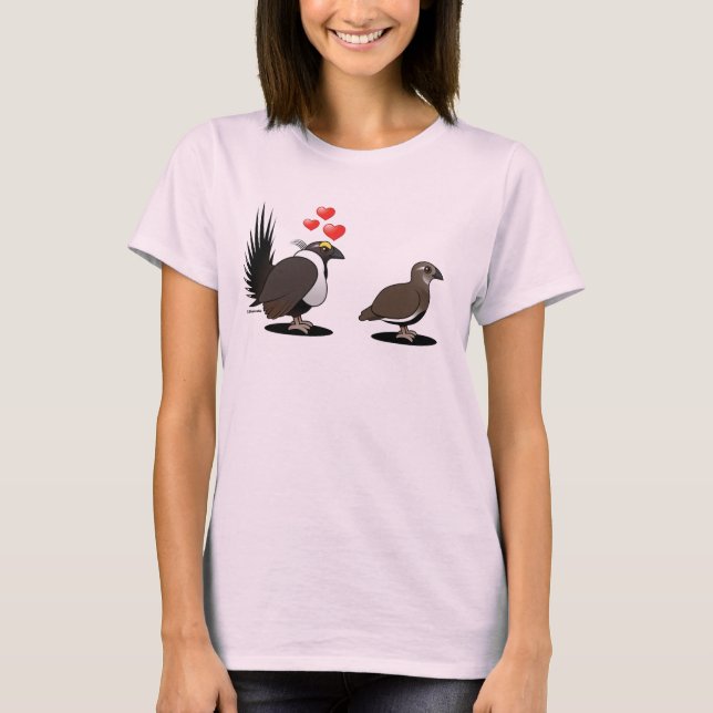 Camiseta Sage Grouse Love (Frente)