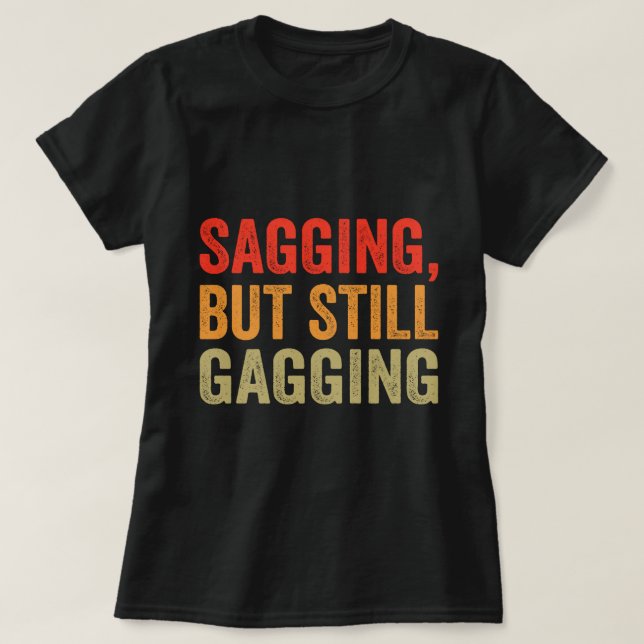 Camiseta Saging Mas Ainda Gags (Frente do Design)