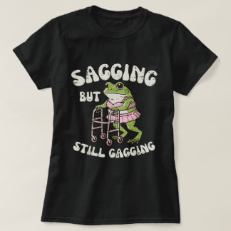 Camiseta Saging Mas Ainda Gags | Sapo Engraçado Meme Tee