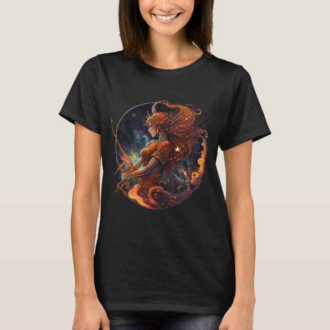 Camiseta Sagitário - Camisa-T-Zodiaca (Frente)