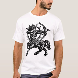 Camiseta Sagitário Centauro Arqueiro — Tatuagem Zodíaco Mít