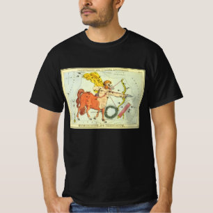 Camiseta Sagitário, Constelação Vintage Espelho de Urânia