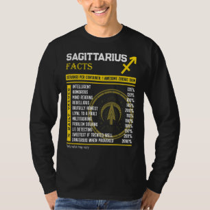 Camiseta Sagitário Fala Incrível Sinal Zodíaco Sagitário