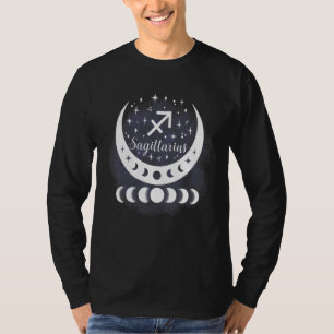 Camiseta Sagitário Lâmpada Fase Zodíaca Sinal Horoscópio Pe
