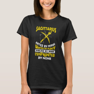 Camiseta Sagitário Odiado Por Muitos Novembro Zodiac