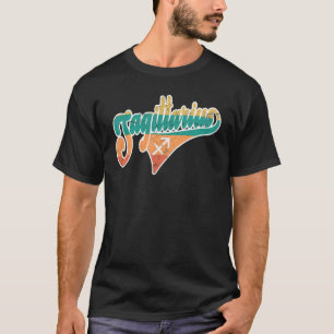 Camiseta Sagitário Retro Zodiac, Astrologia, Horoscópio, Sa