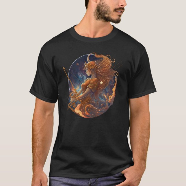 Camiseta Sagitário Sinal Zodiac (Frente)