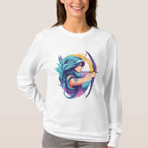 Camiseta Sagittarius Archer Goddese