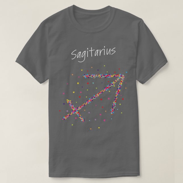 Camiseta Sagittarius Sagitarius Zodiac ASTRO (Frente do Design)