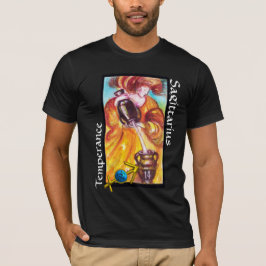 CAMISETA SAGITTARIUS, SINAL DE ANIVERSÁRIO ZODIAC DE TEMPER