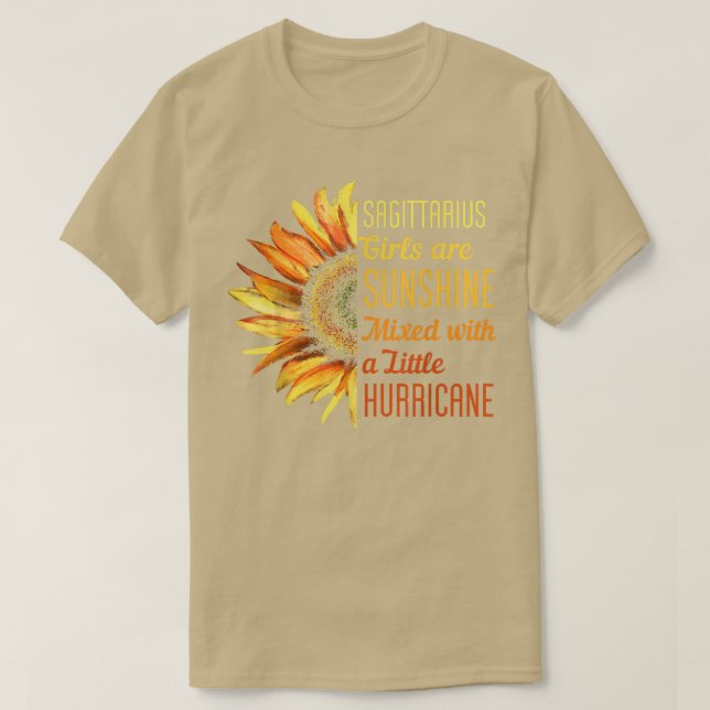 Camiseta Sagittarius - Sinal Zodiac - Novembro - Aniversári (Frente do Design)