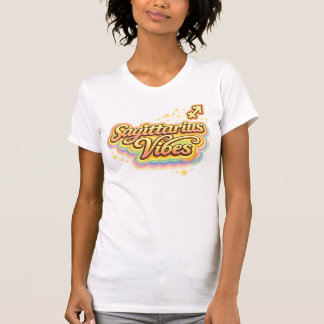 Camiseta Sagittarius Vibes Retro Zodiac T-Shirt | Astrology