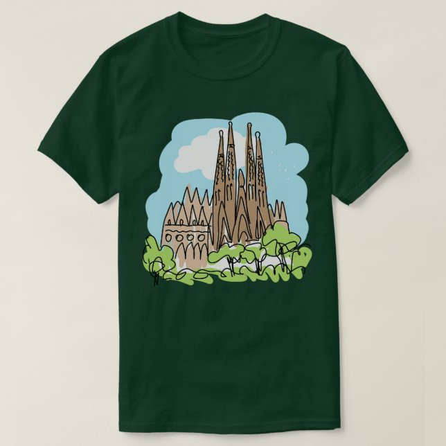 Camiseta Sagrada Família (Frente do Design)